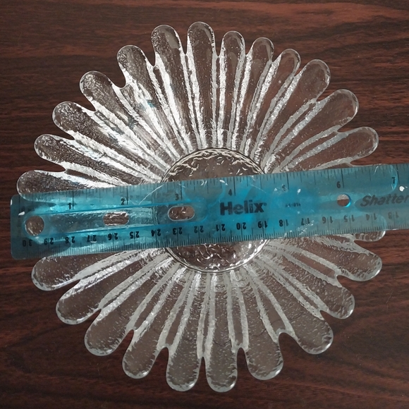 Blenko Daisy Bowl 847S in Crystal MCM - Picture 5 of 6